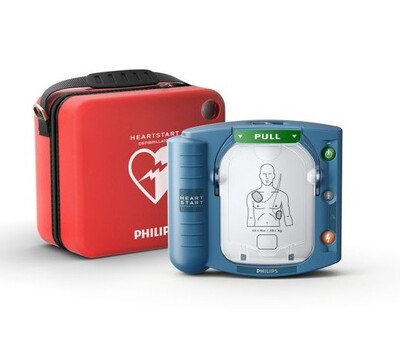 HAZ: Phillips Heartstart HS1 AED + Case HAZ: Phillips Heartstart HS1 AED + Case