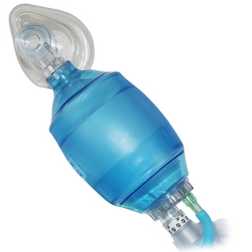 BVM Bag-Valve-Mask Resuscitator - Adult - Disposable Vinyl - Single ...